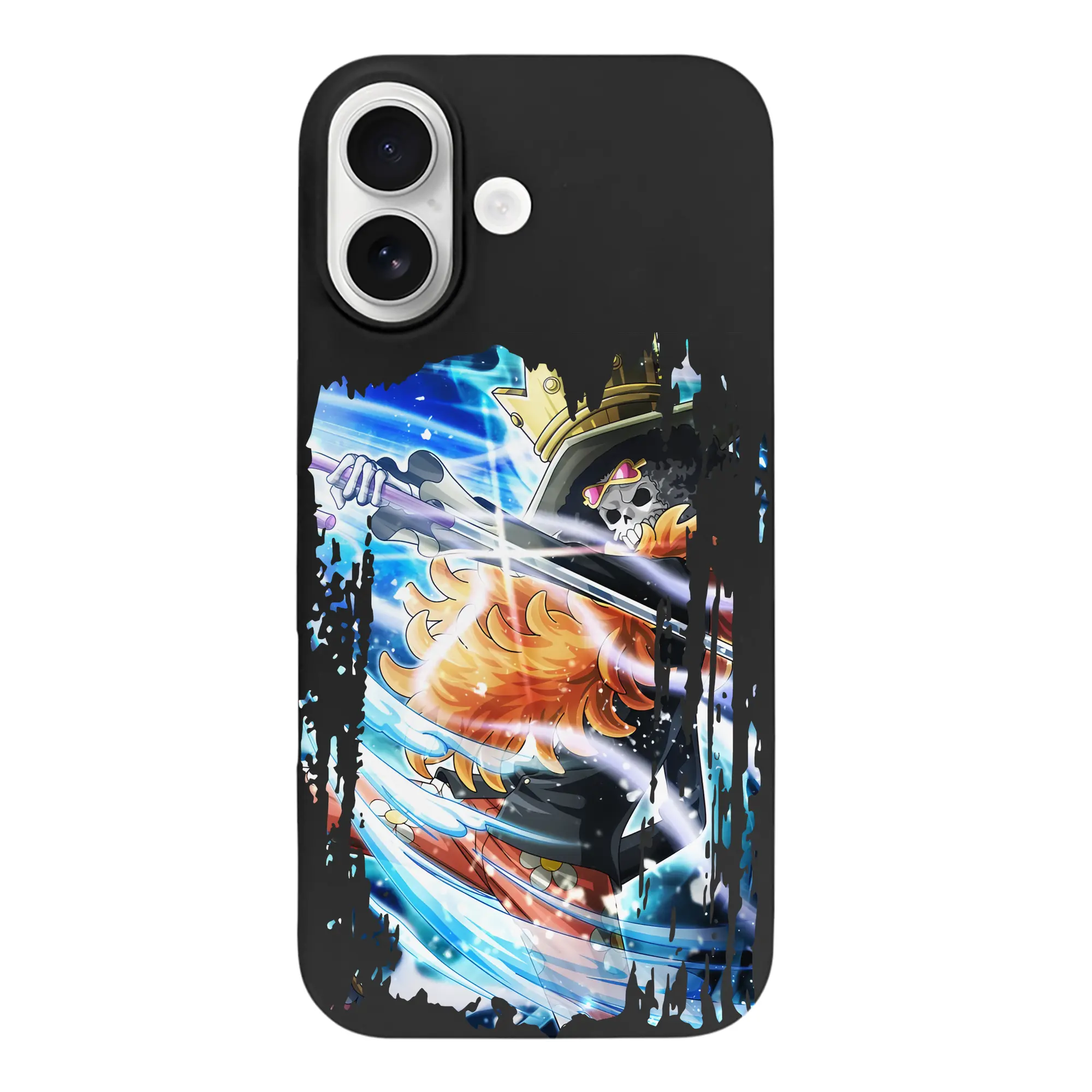 ワンピース グッズ ブルック - iPhone 17 シリーズ シリコンケース 薄型 耐衝撃 指紋防止 ソフトタッチカバー 精密フィット 傷防止 保護ケース iPhone 17/17 Air/17 Pro/17 Pro Max 対応